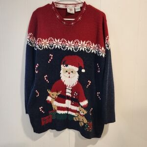 Nutcracker Christmas Sweater Size L